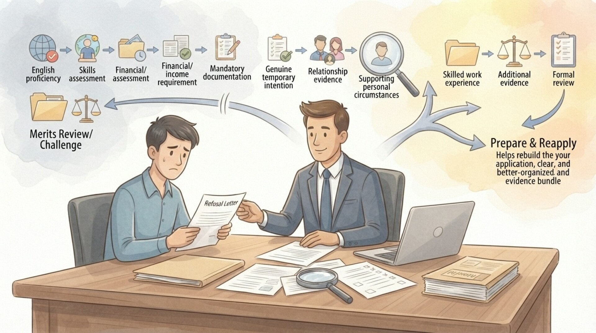 What To Do When Your Visa Application Is Refused