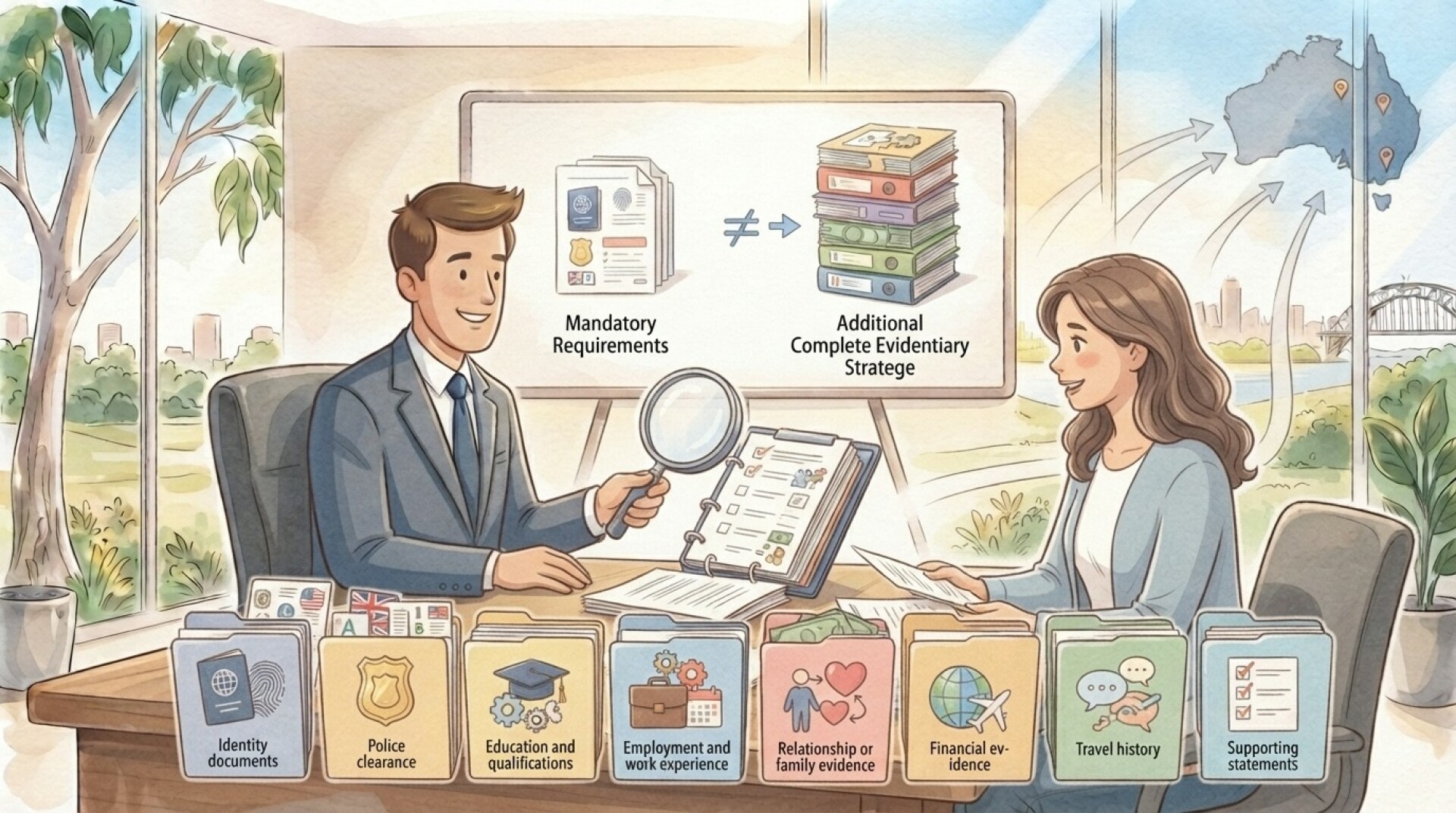 What Evidence Is Required When You Submit Your Visa Application?