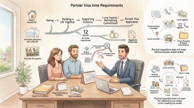 Relationship Time Requirements for an Australian Partner Visa
